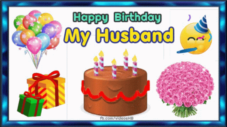 diane disalvo recommends Happy Birthday To My Husband Gif