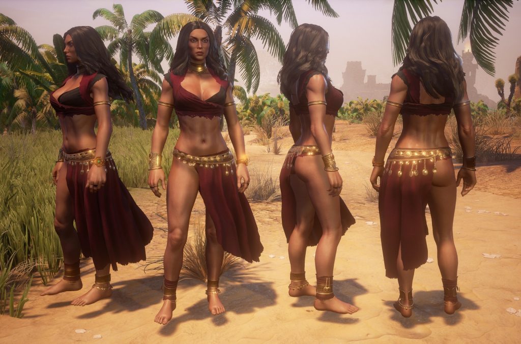 chandra mongroo share conan exiles nudity ps4 photos