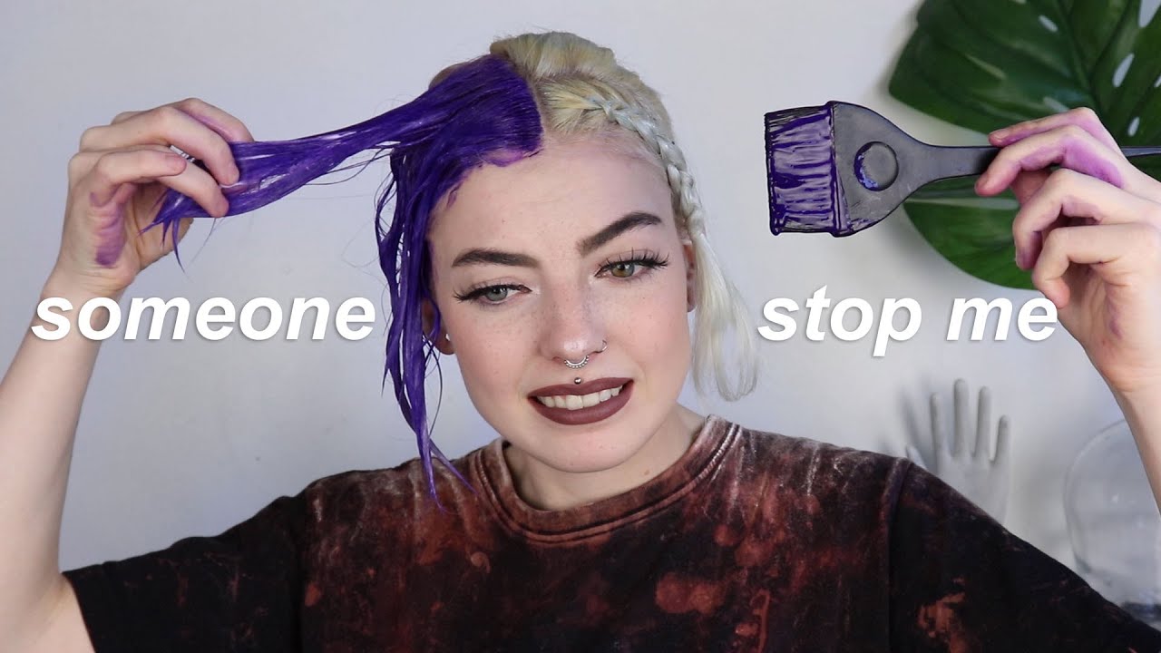 charlotte hendzel recommends don t break me purple hair pic