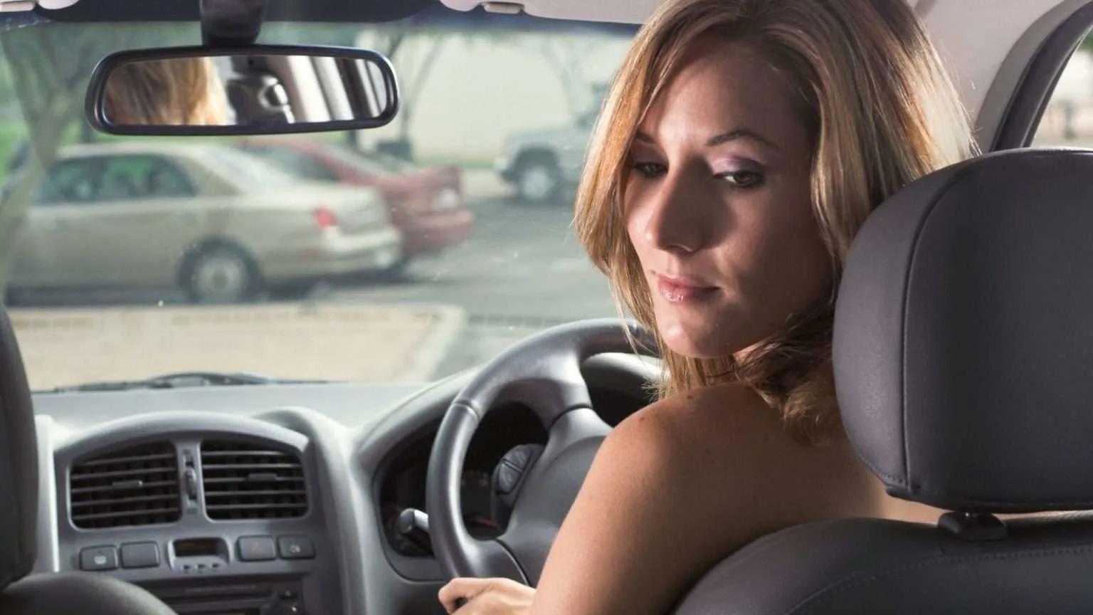 courtney meek add photo driving a car naked