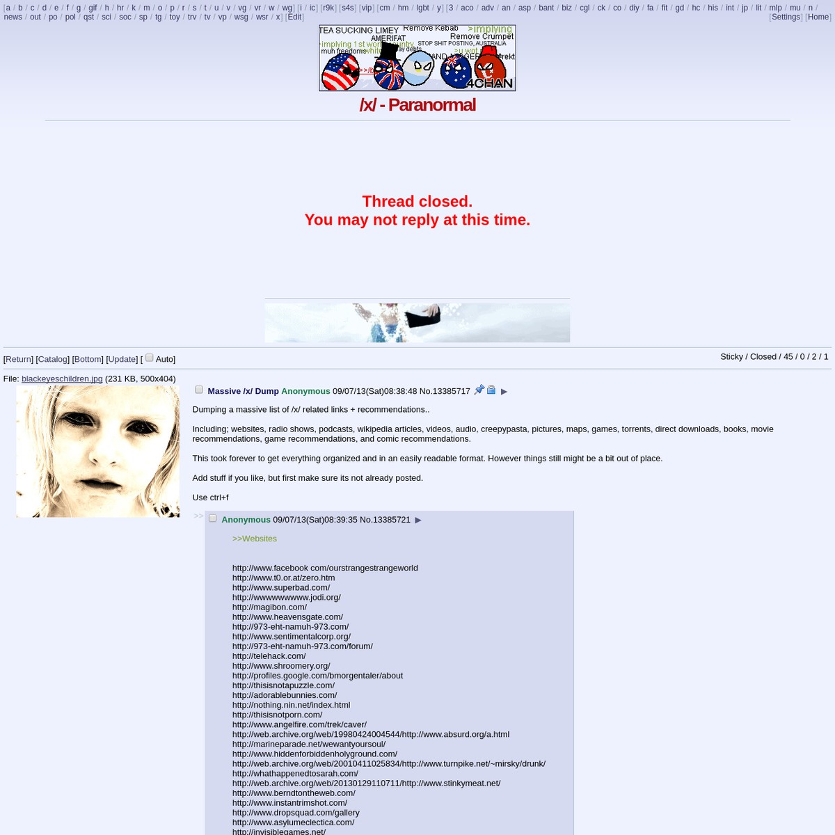 dave barnard recommends 4chan Archive Soc