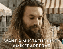 who wants a mustache ride gif