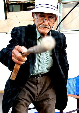 dan esford recommends Old Man Shaking Cane Gif