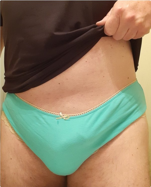 david cabezas add my girlfriend makes me wear her panties photo