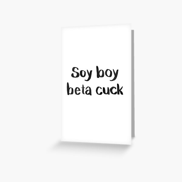 andy mak recommends soy boy beta cock pic