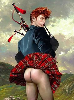 clarence lowe share sex in a kilt photos