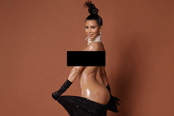 Kim K Naked Ass sex ube