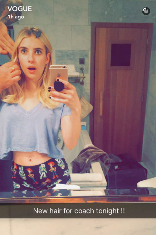 aayush vashishtha recommends Emma Roberts Nude Snapchat