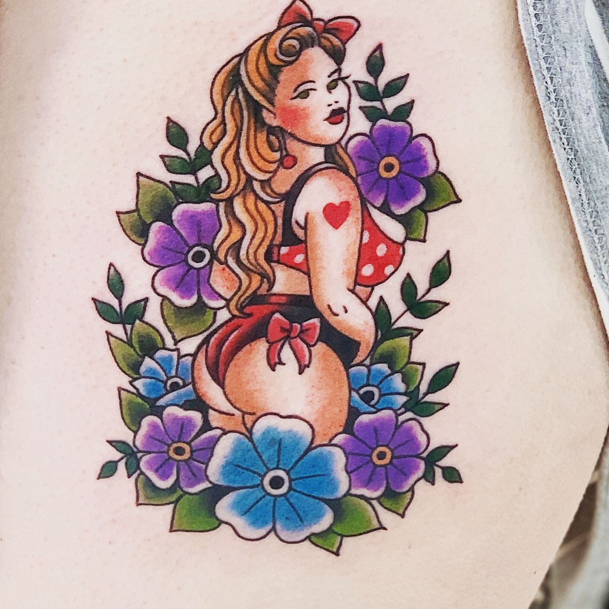 anne marie brookes add chubby pin up tattoo photo