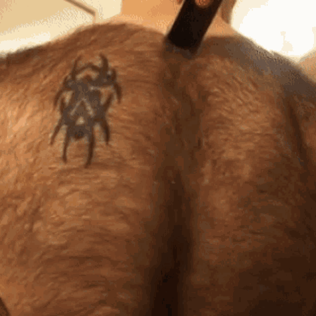 big black hairy ass