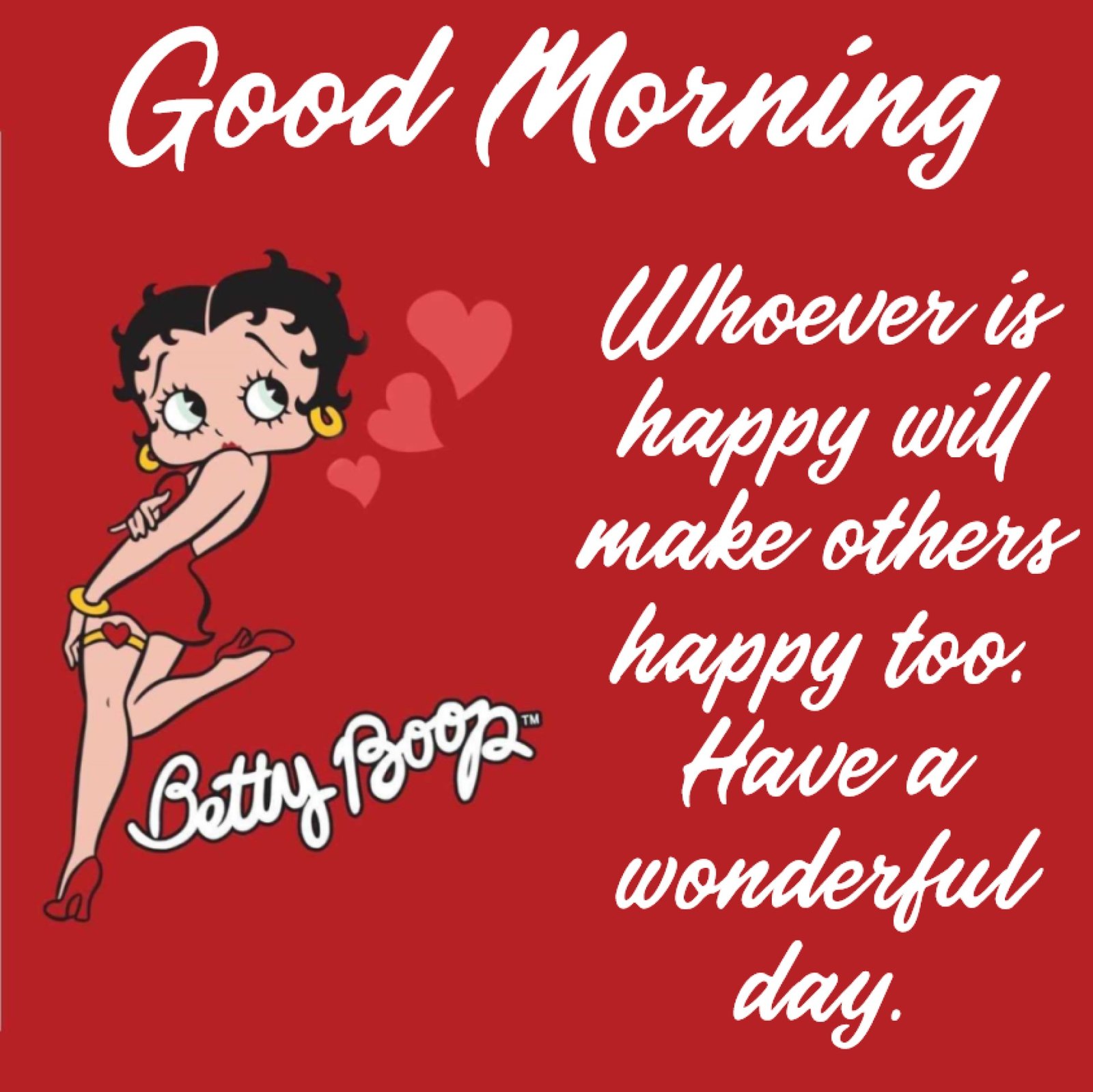 betty boop good morning pictures