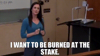 Best of Burned at the stake gif