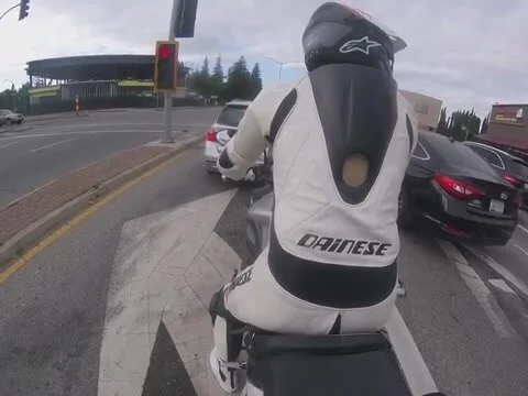 bruce gates add riding dildo on motorcycle photo