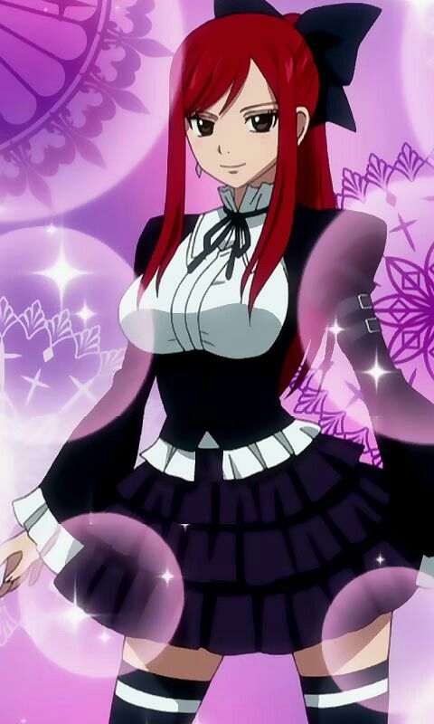 barry messenger recommends fairy tail erza maid pic