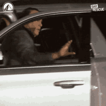 donna bransfield add falling out of car gif photo