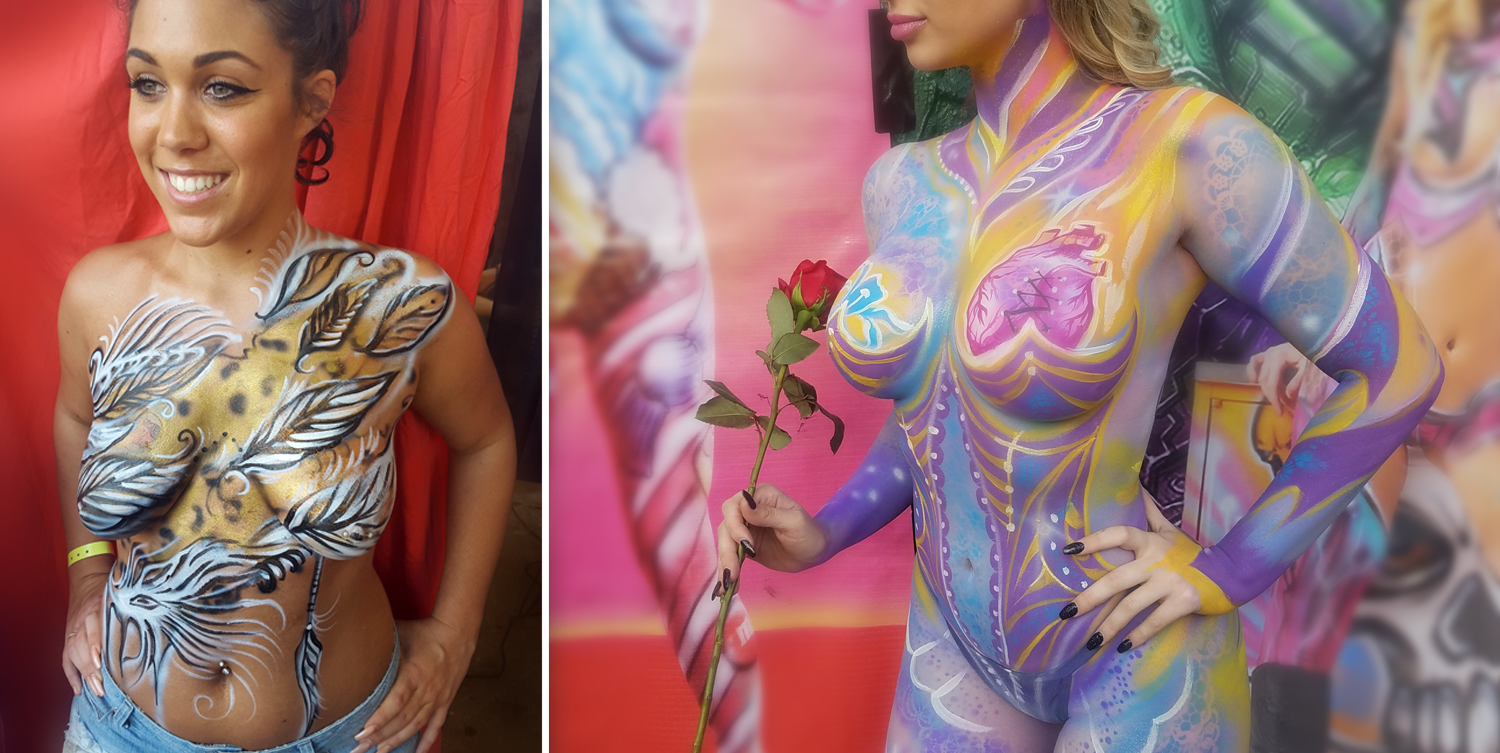 alice carter johnson recommends fantasy fest body painting images pic