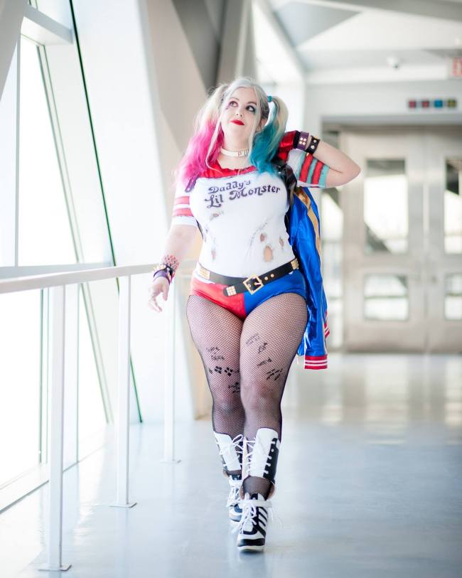 brendan fenton recommends Fat Harley Quinn Cosplay