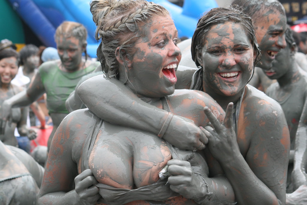 dean pullen recommends girls flashing at mudfest pic