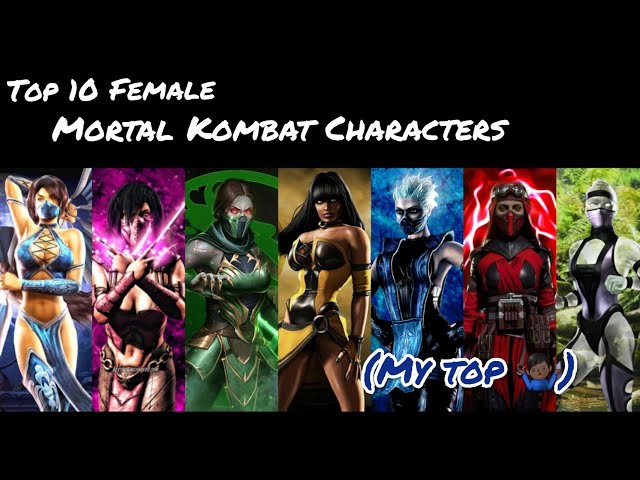 Best of Female characters in mortal kombat
