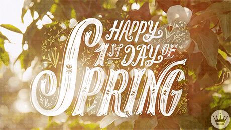 dorothy hurt recommends first day of spring gif pic