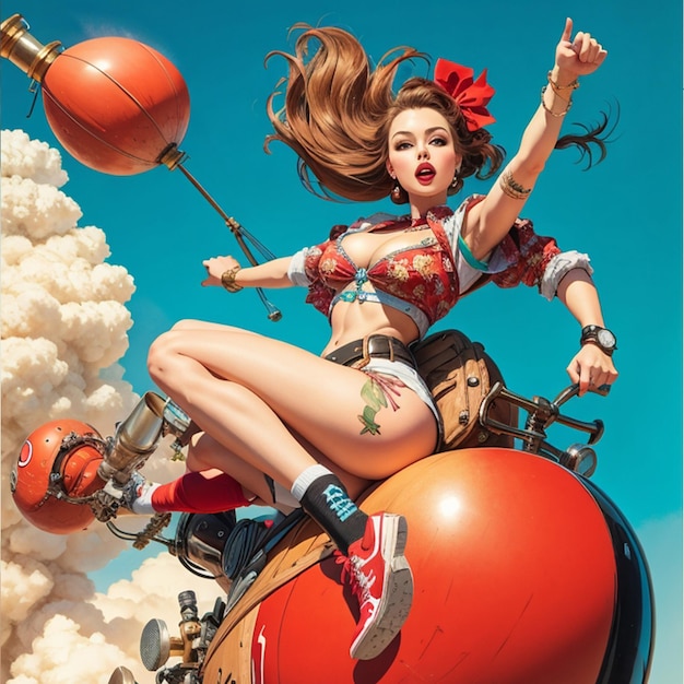 dean merrick recommends girl riding a bomb pic