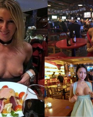 christian terrado recommends Girls Flashing In Restaurants