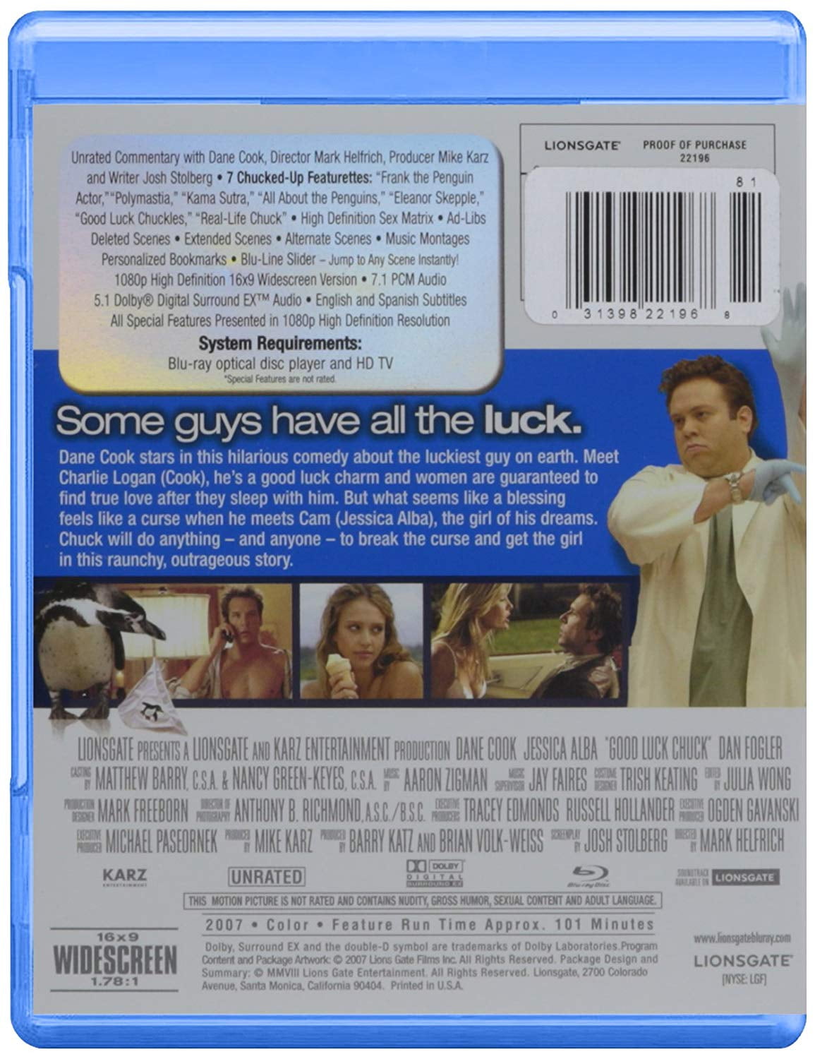 adam starkweather recommends good luck chuck unrated pic