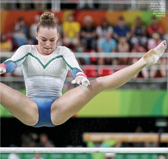 damian daniels share gymnast oops photos photos