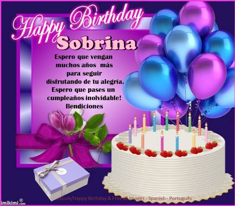 adejo add happy birthday sobrina photo