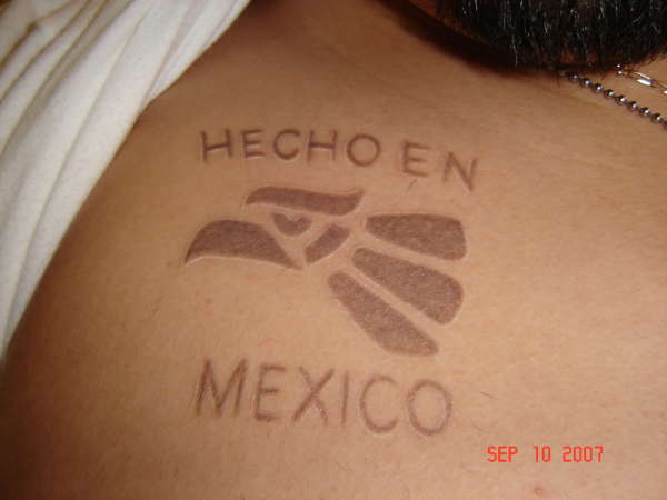 andres buitron share hecho en mexico tattoo photos