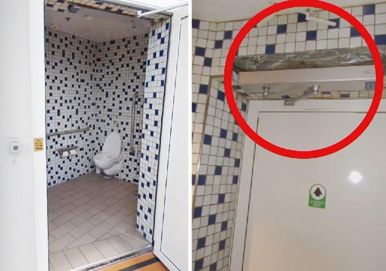 andrea sneath recommends Hidden Camera In Public Bathroom