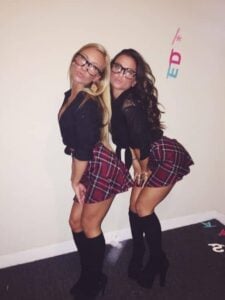 Hot Slutty College Girls fisting tube
