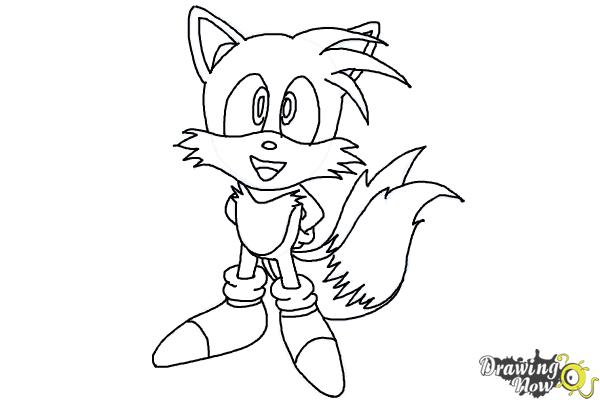carmelita camacho recommends How To Draw Tails From Sonic