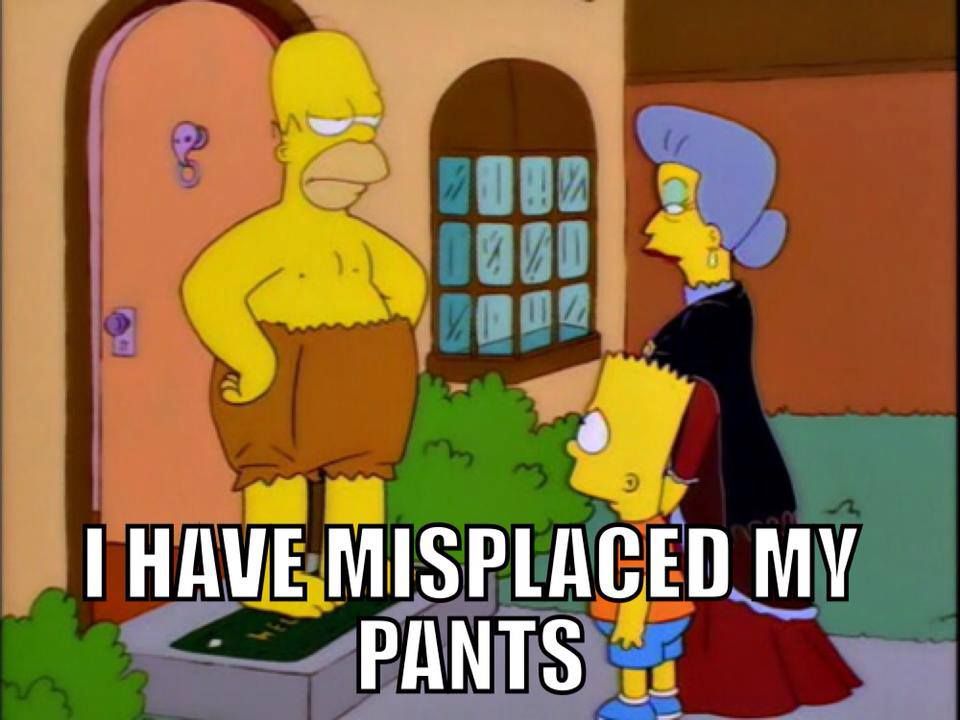 brandon fender recommends I Have Misplaced My Pants
