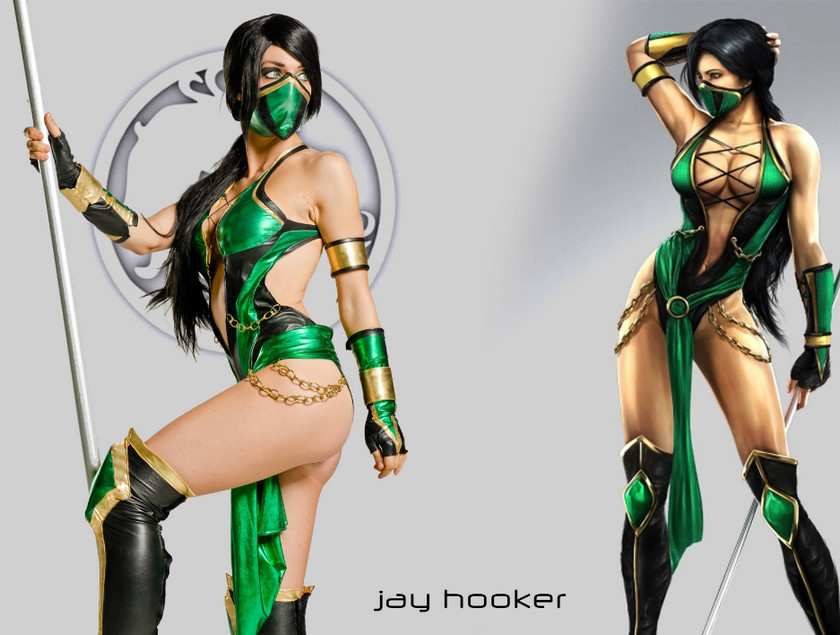 Jade Mortal Kombat Hot pussy torture