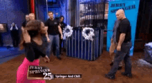 Jerry Springer Gif candy scene