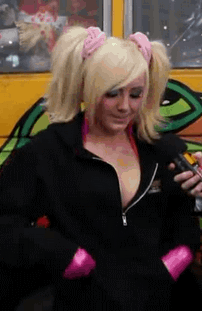 courtney first recommends Jessica Nigri Hot Gif