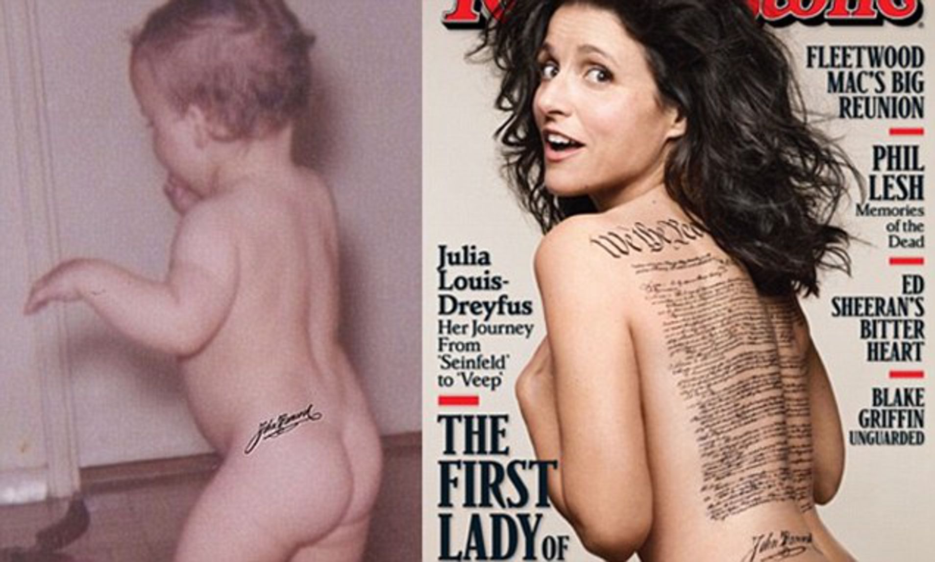 julia lewis dreyfus nude