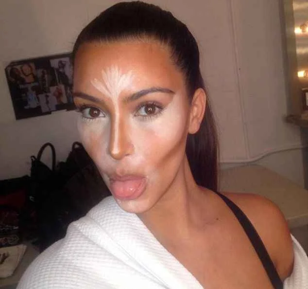 Best of Kim kardashian cum on face