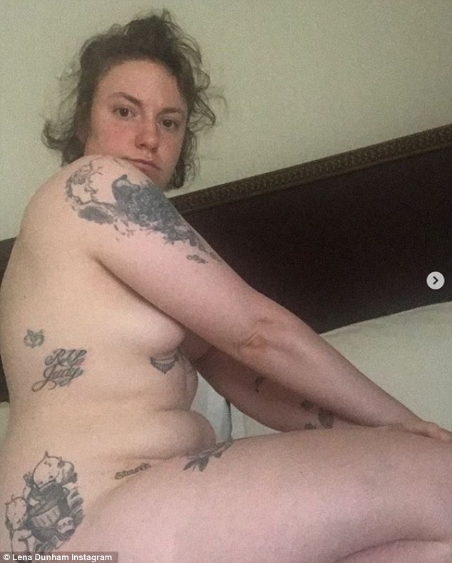 caroline bouchon recommends lena dunham naked uncensored pic