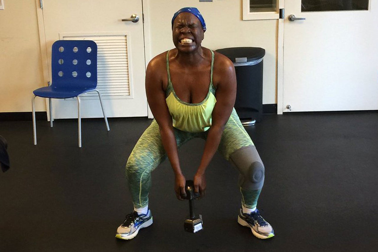 Leslie Jones Legs. Leslie Jones, 50, shows off her undergarments in  see-through birthday dress