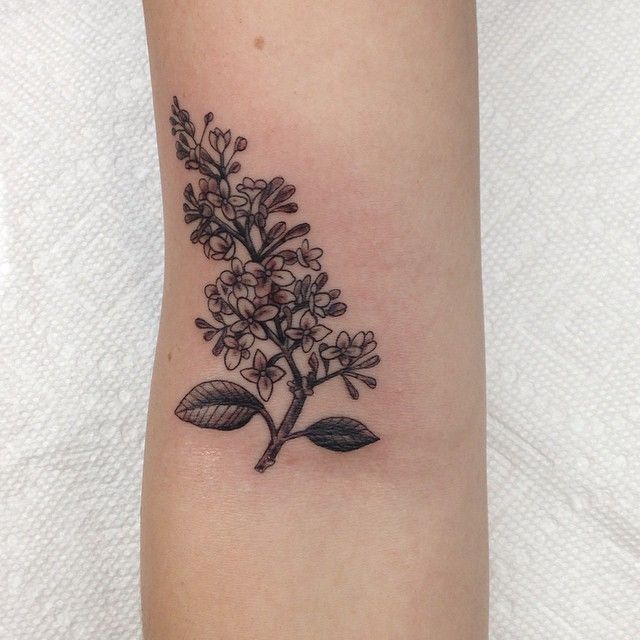 donna busby add lilac tattoo black photo