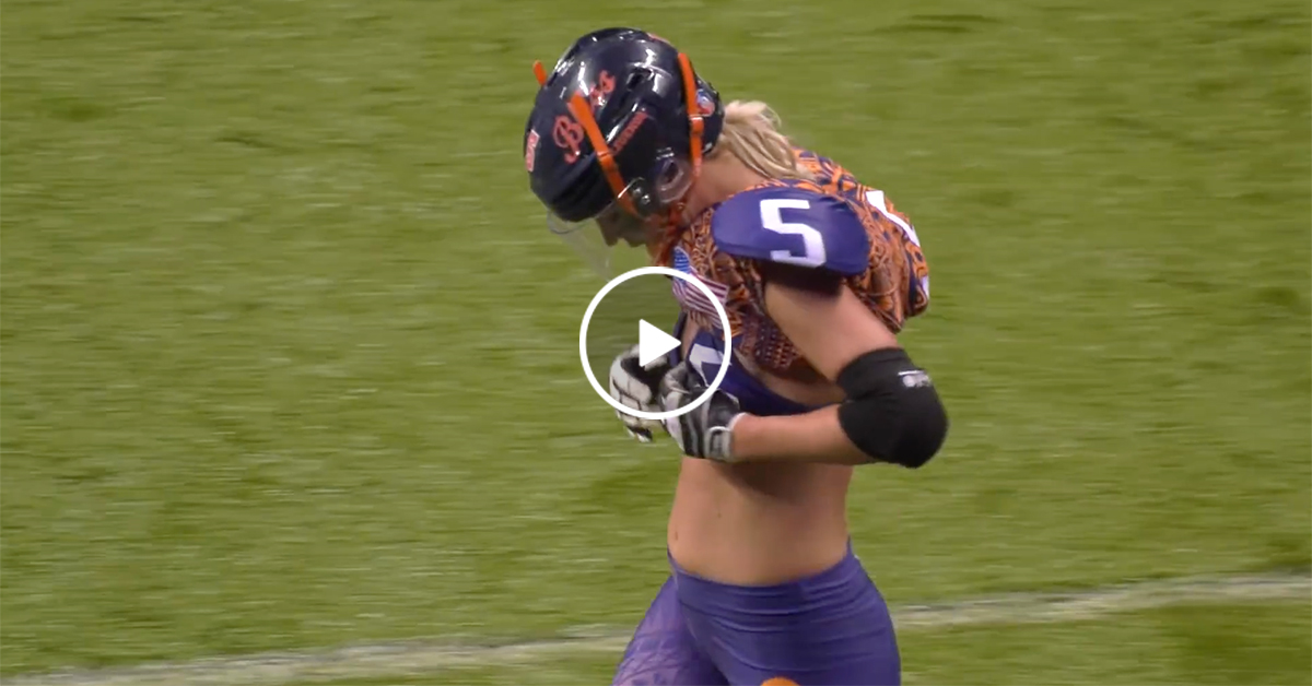 charlie hdz recommends Lingerie Football League Nip Slip