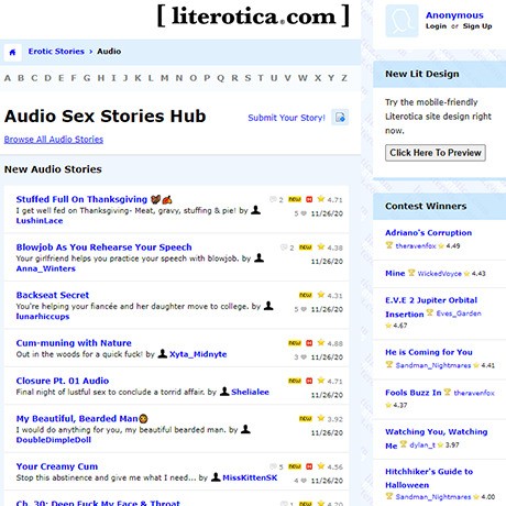 amanda lenthe recommends Literotica Audio Sex Stories
