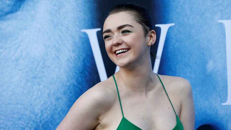 Best of Maisie williams poses in a bra