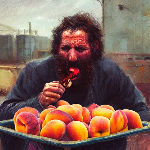 anuj uniyal recommends Man Eating A Peach
