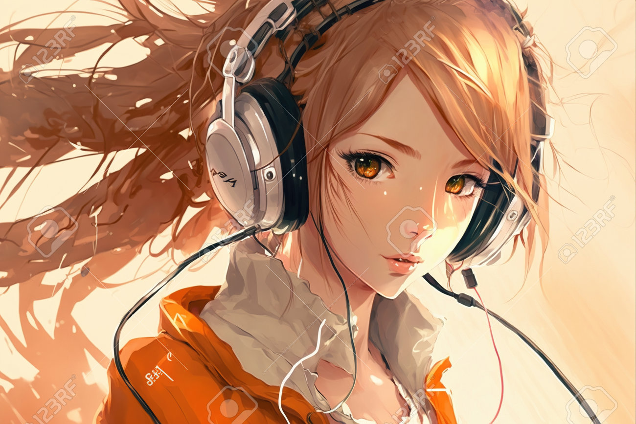 calie russell recommends manga girl with headphones pic