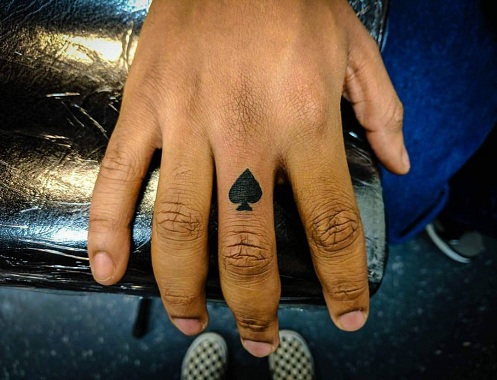 andrea eleazar recommends meaning of black spade tattoo pic