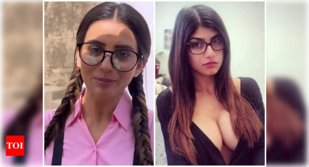 ahamed parvez add mia khalifa pink shirt photo