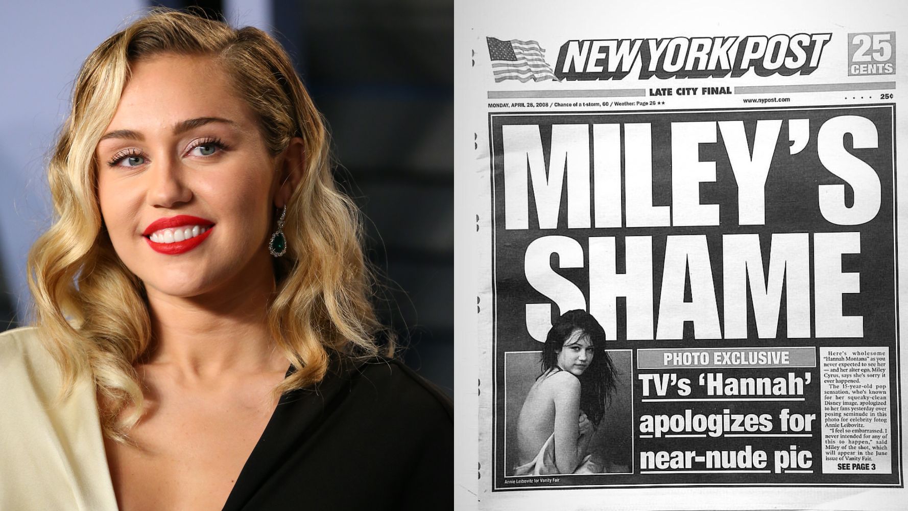 alex brainard recommends Miley Cyrus Nude Scandal